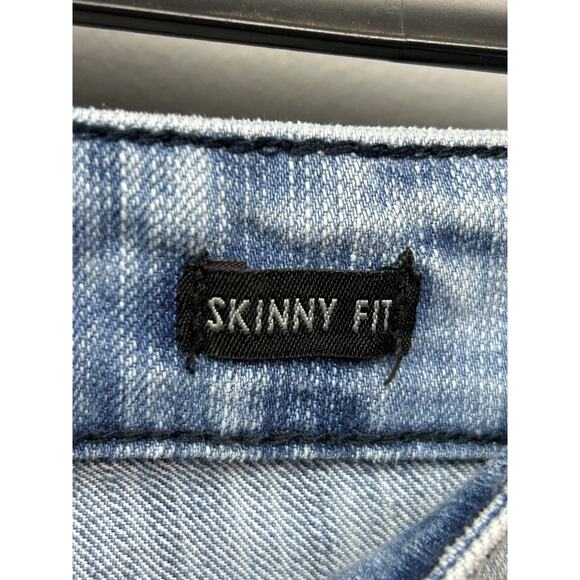 Waimea Jeans Mens 30x32 Skinny Fit Moto Biker Zipper‎ Denim Pants - Picture 8 of 12